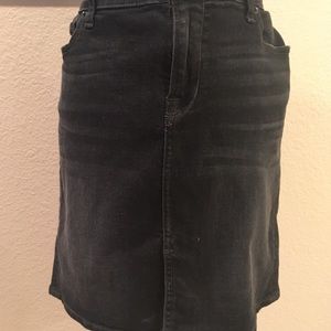 Lucky Brand split hem Denim Skirt